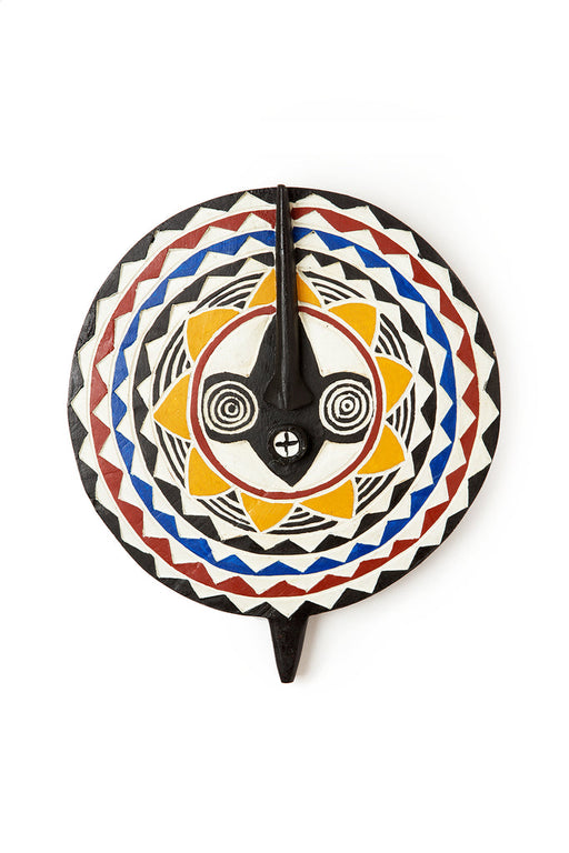 Small Aadoo Decorative Wooden Wall Mask - Culture Kraze Marketplace.com