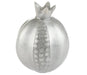 Decorative Aluminium Pomegranate for Rosh Hashanah - Silver - Culture Kraze Marketplace.com