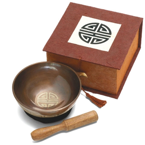 Meditation Bowl Box: 4'' Longevity - Culture Kraze Marketplace.com