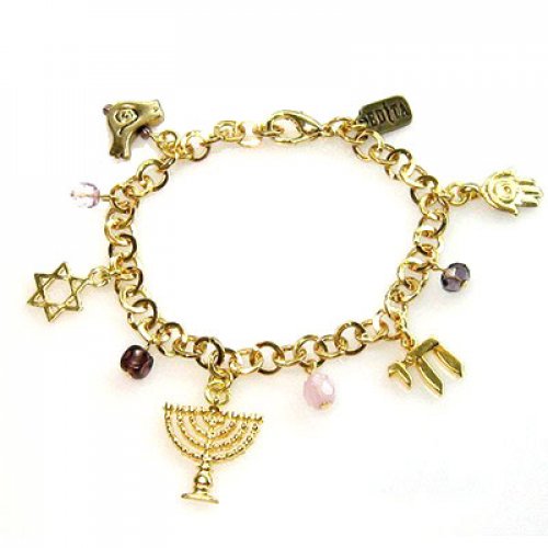 Judaica Charm Bracelet by Edita - Culture Kraze Marketplace.com