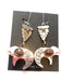 Navajo Wild Horse & Sterling Silver Fetish Bear Dangle Earrings - Culture Kraze Marketplace.com