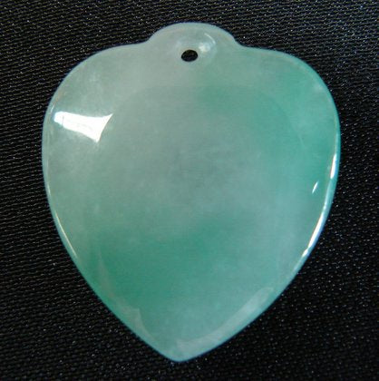 Green Jade Heart Pendant - Culture Kraze Marketplace.com