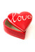 Cursive Love Red Soapstone Heart Box - Culture Kraze Marketplace.com