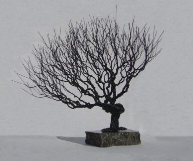 Wire Bonsai Tree Sculpture - Natural Style - Culture Kraze Marketplace.com