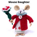 Family of Mice Handmade Felt Collectibles, 5pc Set - Culture Kraze Marketplace.com