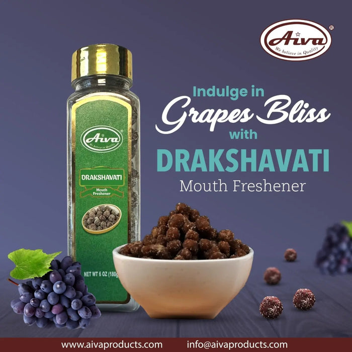 Aiva Drakshvati (Grape Candy / Raisin Candy / Grape Chews / Mouth Freshener) | Natural-2