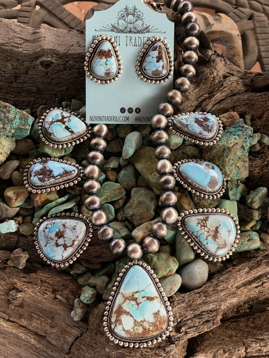 Golden Hill Turquoise Necklace Set By Bea Tom