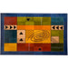 Modernini Abstract Wood Floor Mat by Kakadu Art - Culture Kraze Marketplace.com