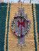 Handmade Lapis, Coral & Sterling Silver Beaded Stretch Bracelet - Culture Kraze Marketplace.com