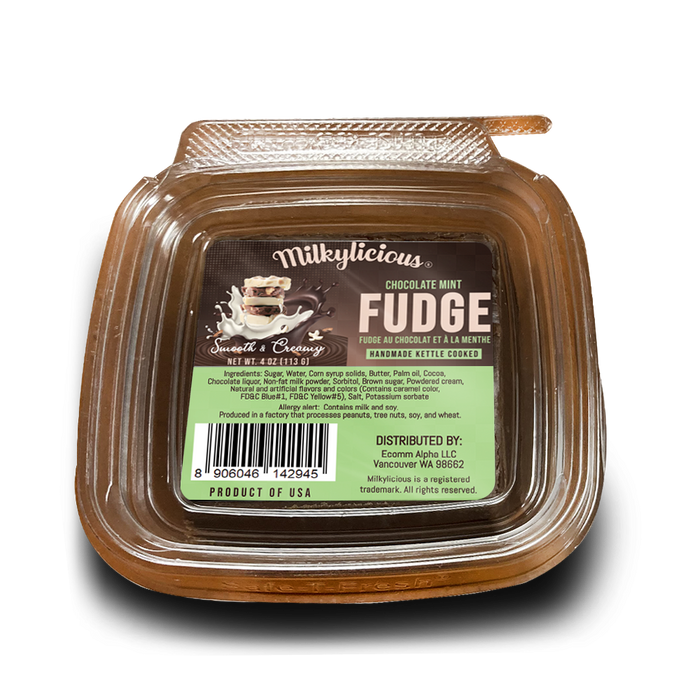 Handmade Kettle Cooked Smooth Creamy 4oz (113gm) Fudge Slices-14