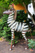 5' Tall Zebra Recycled Metal Sculpture - Culture Kraze Marketplace.com