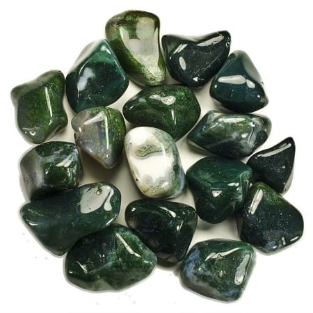 Moss Agate Tumblestone Only