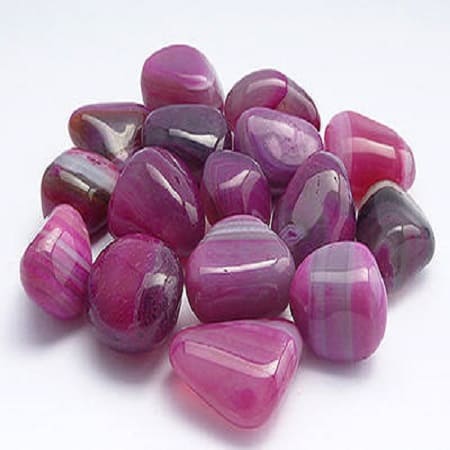 Pink Agate Tumblestone Only