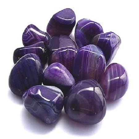 Purple Agate Tumblestone Plus