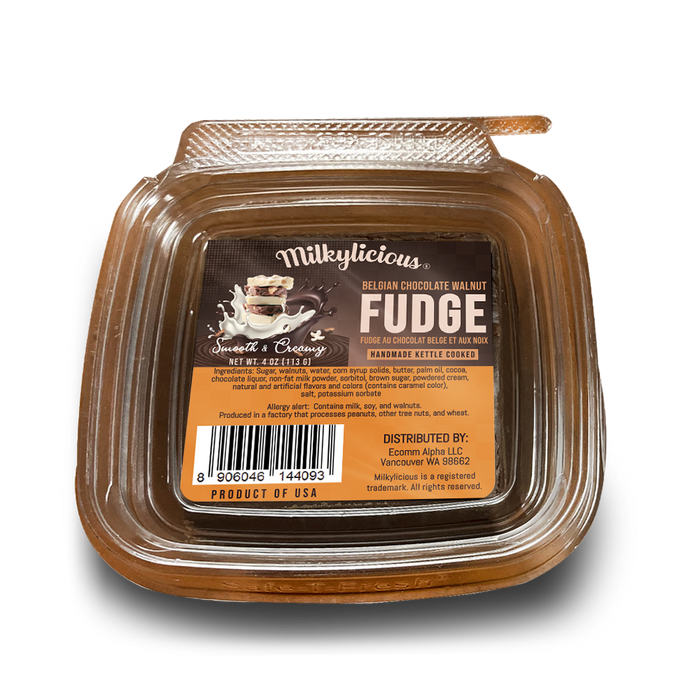 Handmade Kettle Cooked Smooth Creamy 4oz (113gm) Fudge Slices-2