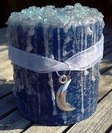 Blue Moon Candle