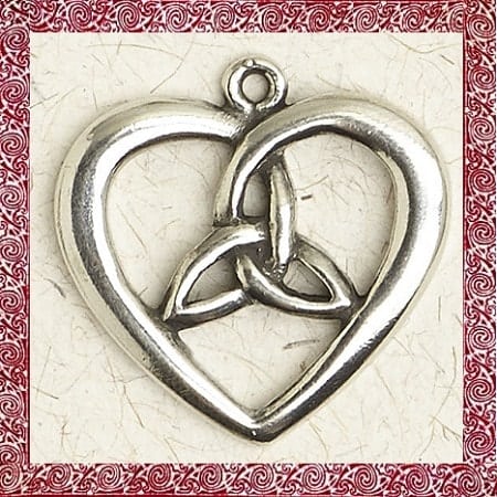 Celtic Serenity Heart Pendant