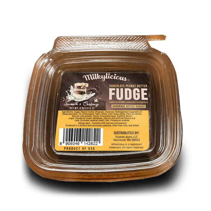 Handmade Kettle Cooked Smooth Creamy 4oz (113gm) Fudge Slices-4