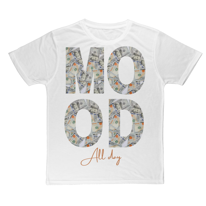 Mood All Day Men's All Over Graphic Tshirt, Short Sleeves - Culture Kraze Marketplace.com