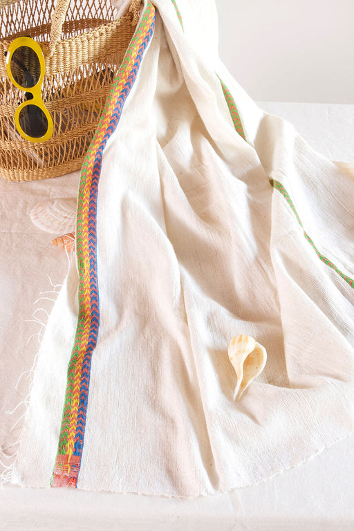 Taytu Ethiopian Cotton Shawl - Culture Kraze Marketplace.com