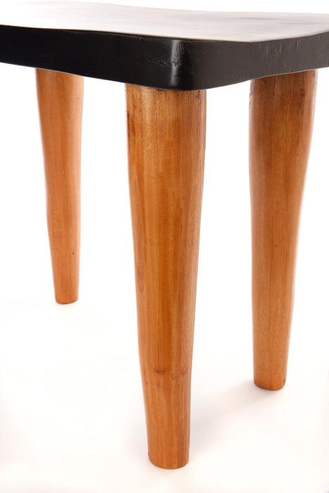 Black and Natural Cedrela Wood Anantu Table - Culture Kraze Marketplace.com