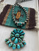 Beautiful Navajo Sterling Silver Turquoise Necklace Signed - Culture Kraze Marketplace.com