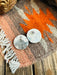 Zuni Sterling Silver & Green Turquoise Needlepoint Cluster Earrings - Culture Kraze Marketplace.com