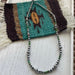 Navajo Sterling Silver & Turquoise Beaded Necklace 20” - Culture Kraze Marketplace.com