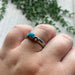 Navajo Sterling Silver Single Stone Turquoise Ring - Culture Kraze Marketplace.com