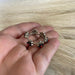 Zuni Flower Multi Stone Sterling Silver Ring Size 7.5 - Culture Kraze Marketplace.com