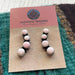 Navajo Pink Conch and Sterling Silver Ear Crawler Earrings Signed - Culture Kraze Marketplace.com