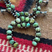 Navajo Sonoran Turquoise & Sterling Squash Blossom Set Signed Kathleen G - Culture Kraze Marketplace.com