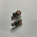 Nizhoni Handmade Pink Conch & Purple Opal Cutie Earrings - Culture Kraze Marketplace.com