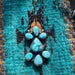 “The Carly” Navajo Turquoise & Sterling Silver Necklace Signed Sheila Becenti - Culture Kraze Marketplace.com