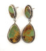 Navajo Royston Turquoise & Sterling Silver Dangle Earrings - Culture Kraze Marketplace.com