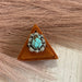 Handmade Sterling Silver & Turquoise Adjustable Ring Signed Nizhoni - Culture Kraze Marketplace.com