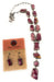Navajo Sterling Silver & Purple Spiny Lariat Necklace Set - Culture Kraze Marketplace.com