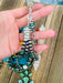 Navajo Sterling Silver & Sonoran Mountain Turquoise Beaded Necklace Set - Culture Kraze Marketplace.com