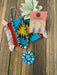 Navajo Sterling Silver & Kingman Turquoise Beaded Necklace Set - Culture Kraze Marketplace.com