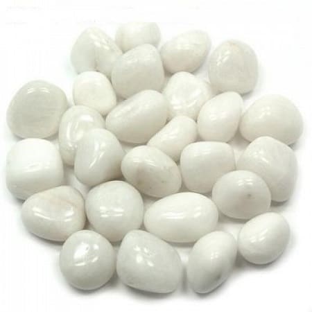 White Jade Tumblestone Plus