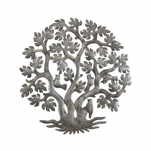 14 inch 3 Trunk Tree of Life Wall Art - Croix des Bouquets - Culture Kraze Marketplace.com