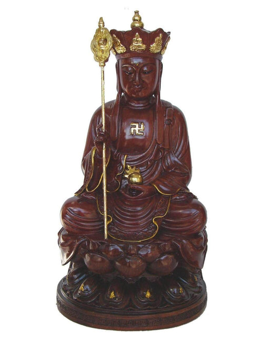 10 Inch Sitting Ksitigarbha Bodhisattva Statue - Culture Kraze Marketplace.com