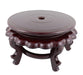 10.5-Inch Rosewood Fish bowl Stand - Culture Kraze Marketplace.com
