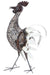 Recycled Metal Mesh Strutting Rooster Sculpture - Culture Kraze Marketplace.com