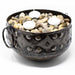 Large Hammered Metal Container with Round Handles - Culture Kraze Marketplace.com