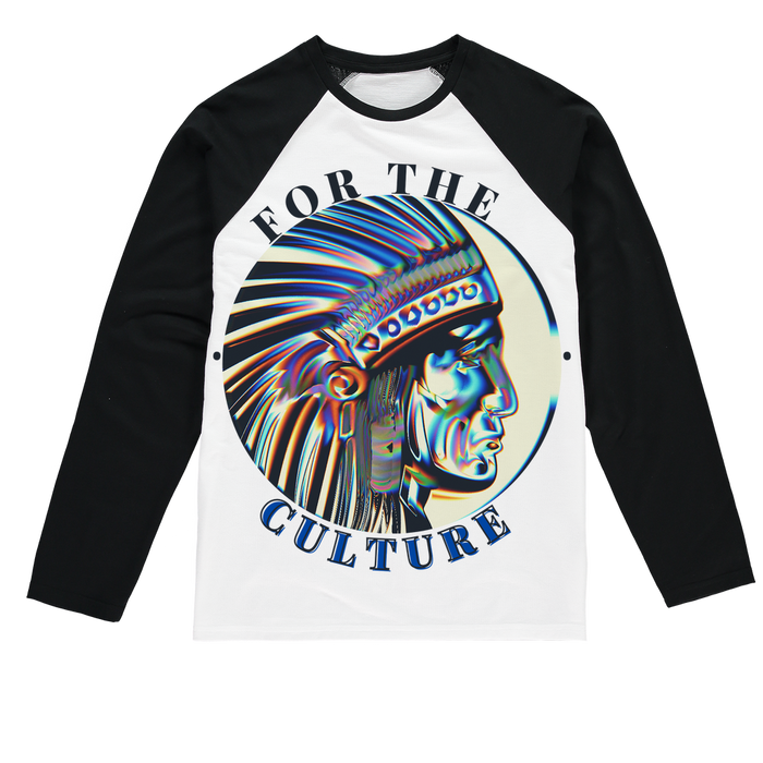 For The Culture Native Baseball Long Sleeve T-Shirt-Unisex - Culture Kraze Marketplace.com