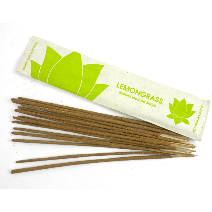 Stick Incense, Lemongrass -10 Stick Pack - Culture Kraze Marketplace.com