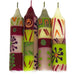Hand-Painted 4" Dinner or Shabbat Candles, Set of 4 (Kileo Design) - Culture Kraze Marketplace.com