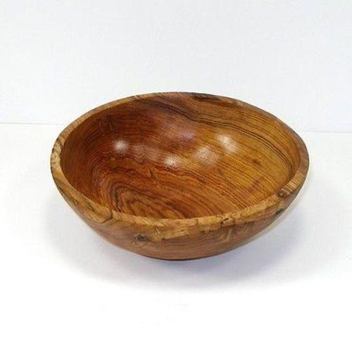 9-Inch Handcarved Olive Wood Bowl - Jedando Handicrafts - Culture Kraze Marketplace.com
