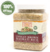 Extra Long Indian Brown Basmati Rice - Naturally Aged Healthy Grain Jar-1